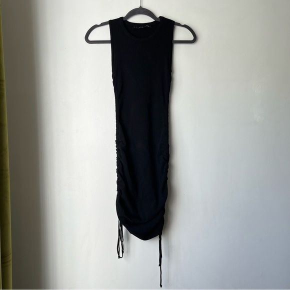 Princess Polly Black Sleeveless Military Minds Bodycon Dress XXS - Picture 7 of 10